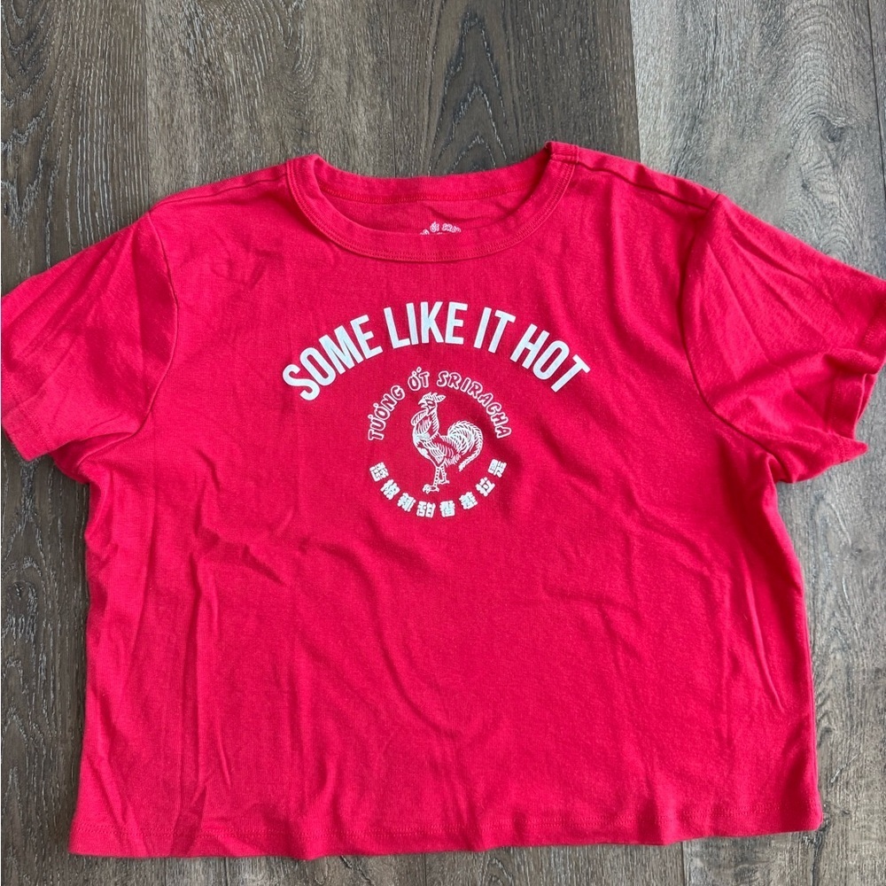 Some Like it Hot Sriracha tee.  Red. Women’s size XL. Great used condition!